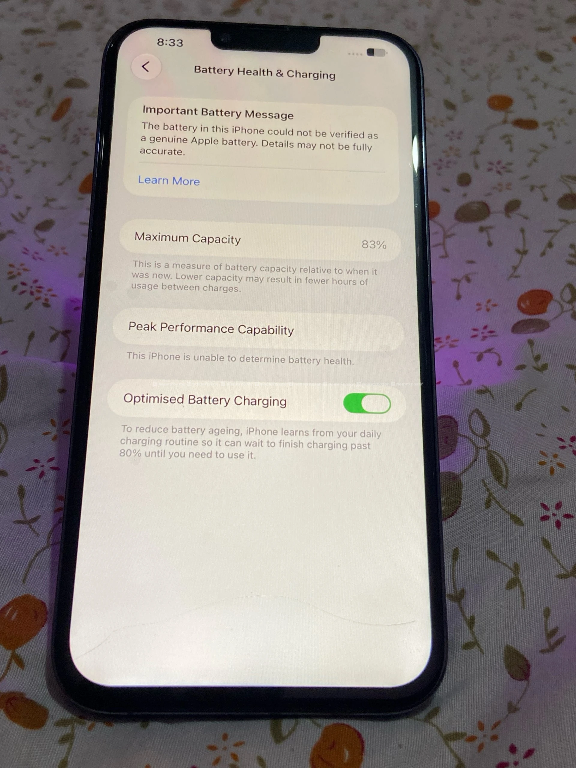 Iphone 13 pro max 256 GB Sierra blue💙 7