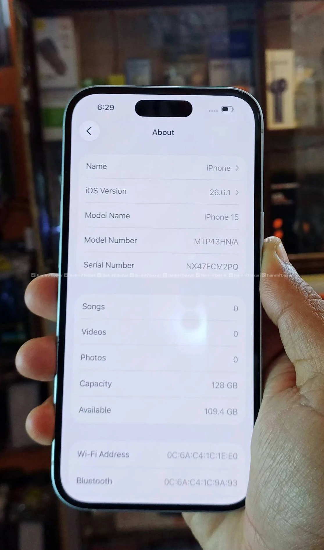 Iphone 15 128gb ( 87% Battery) 3