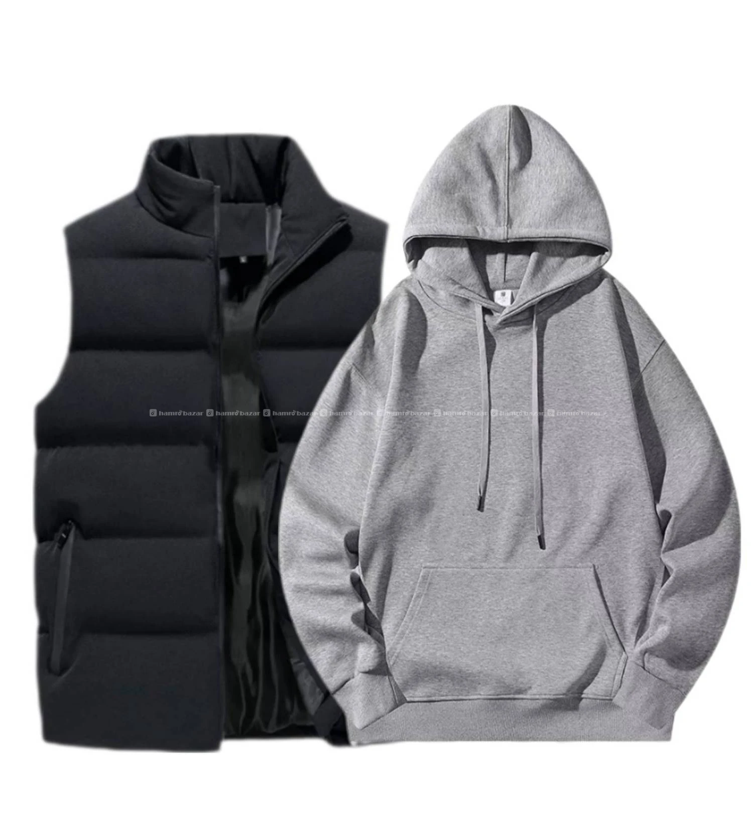 Men’s Fashion Winter Halfjacket & Hoodie Set !! 5