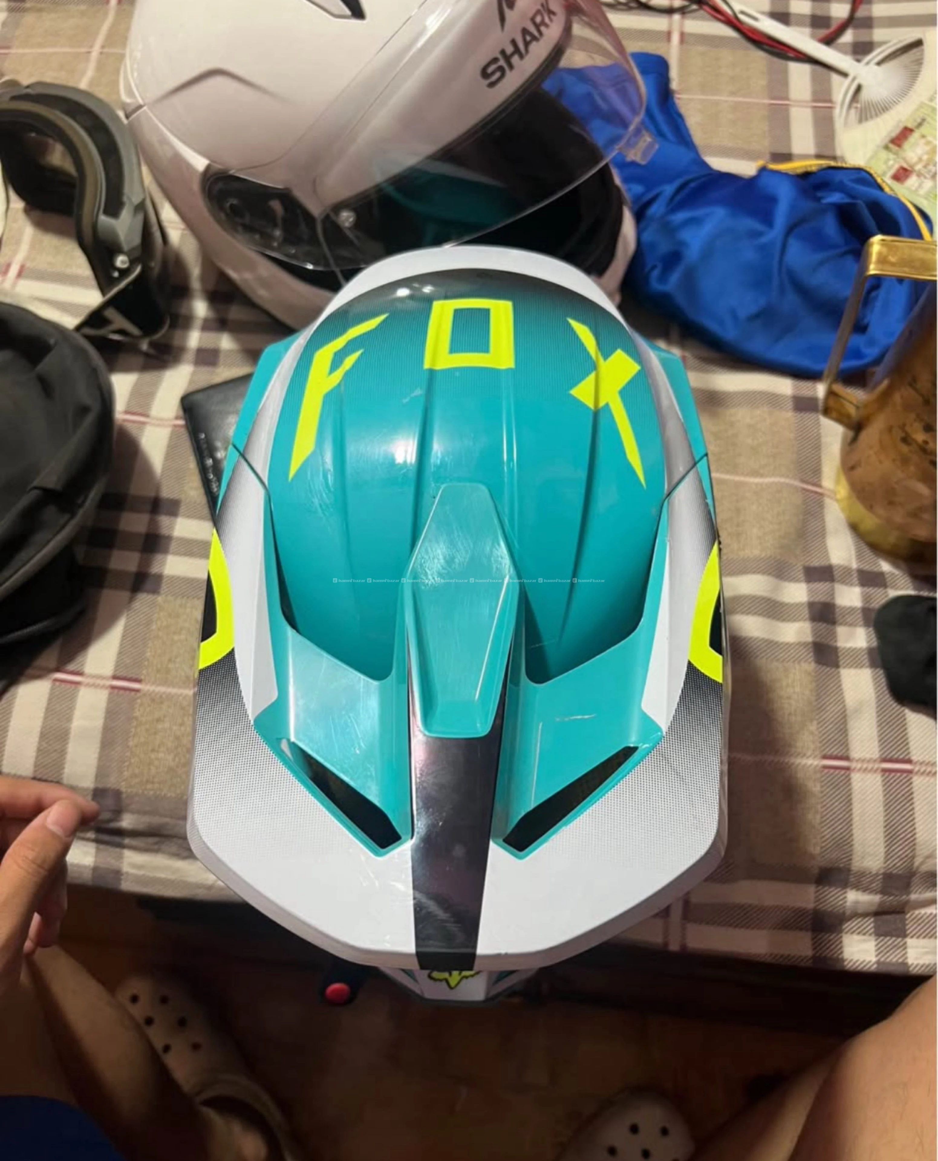 Fox v1 helmet