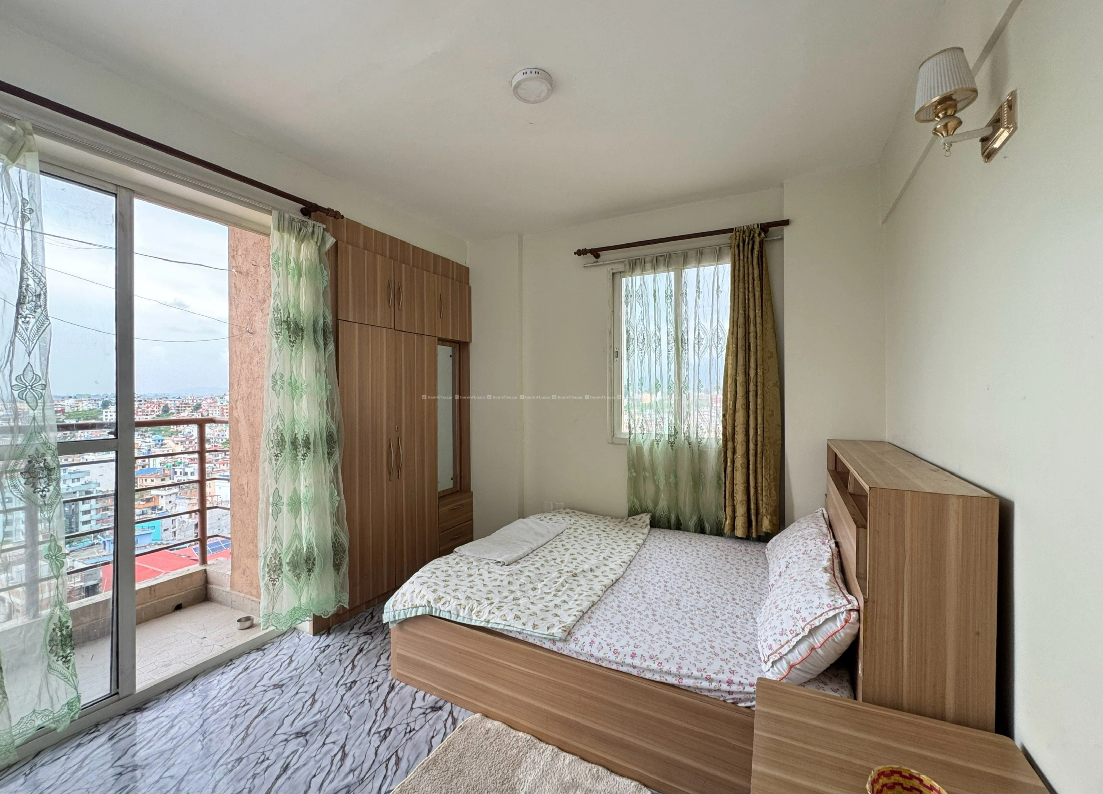 Furnished 2BHK in Hattiban | 14th Floor