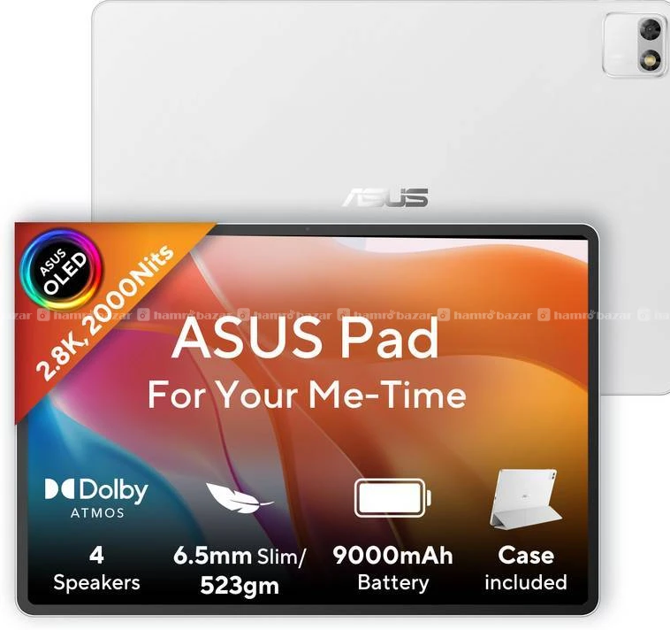 ASUS Pad (12.2inch) 2.8K 8 GB RAM 256 GB ROM