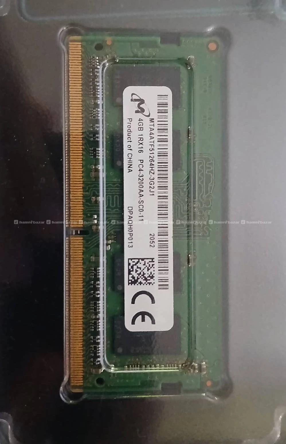 3 × 4GB DDR 4 3200 mhz speed RAM