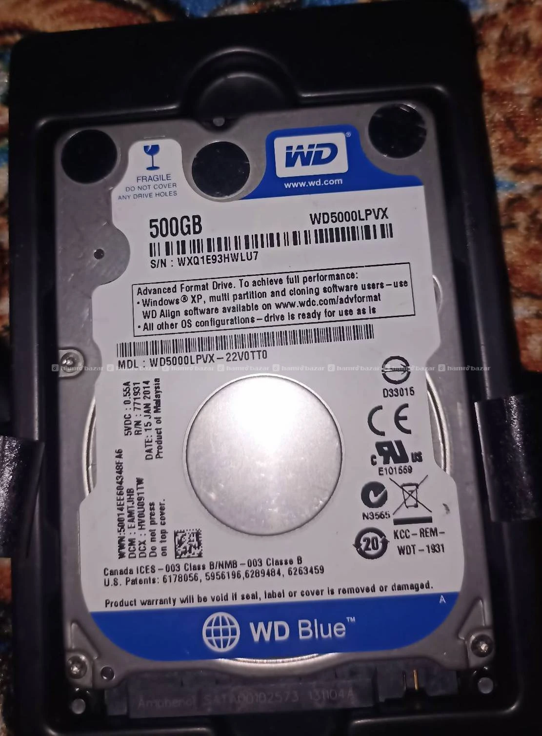 Hard disk