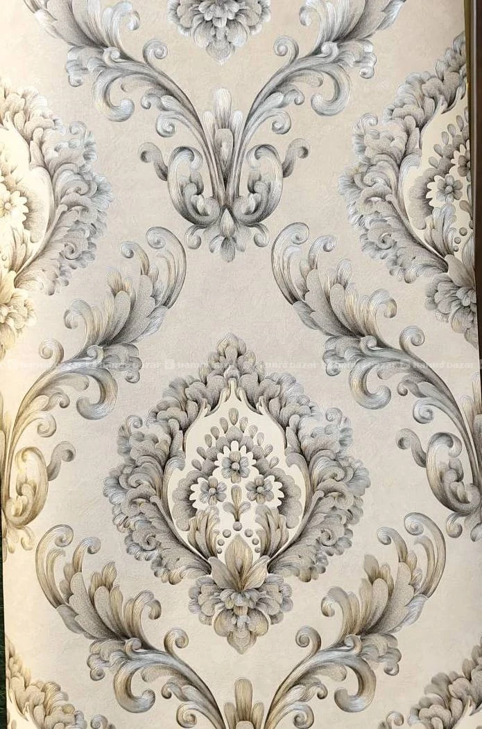 Premium Luxury Marble Wallpaper |3D Floral Design|