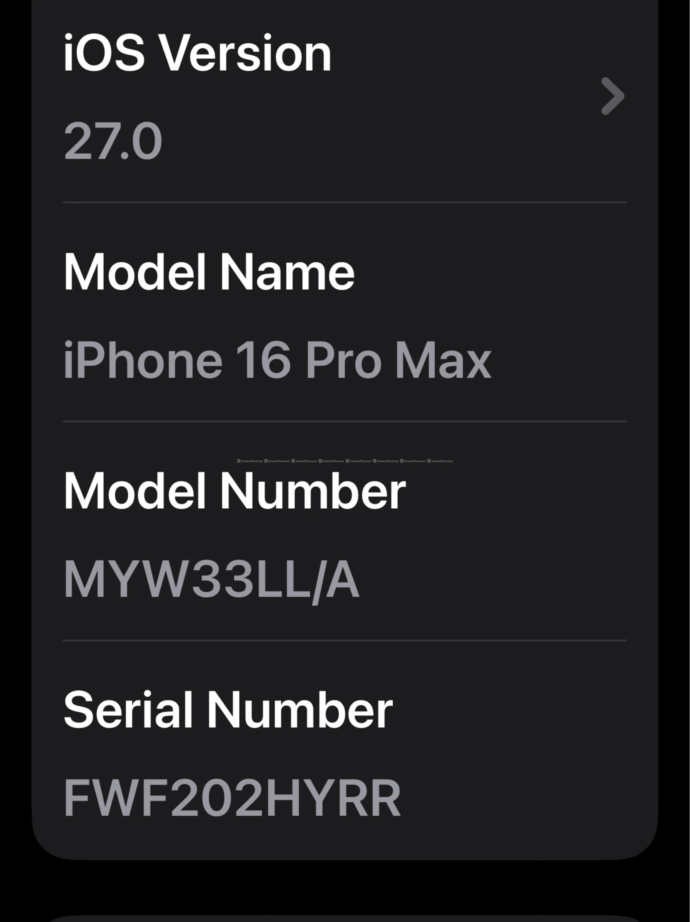 iPhone 16 pro max for sale