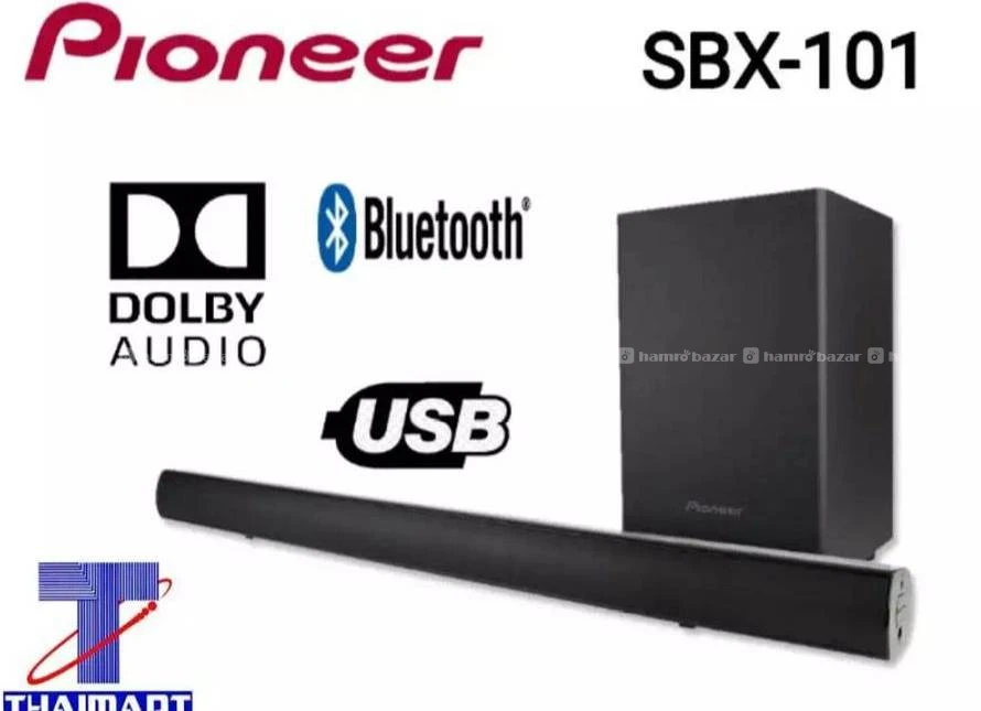 Pioneer Soundbar SBX-101 2.1CH WIRELESS subwoofer